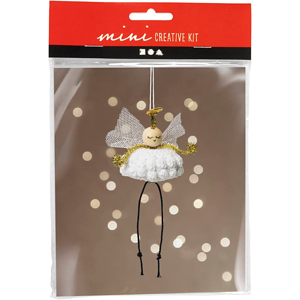 Creativ company mini hobbyset haken, engel:, 1 doos