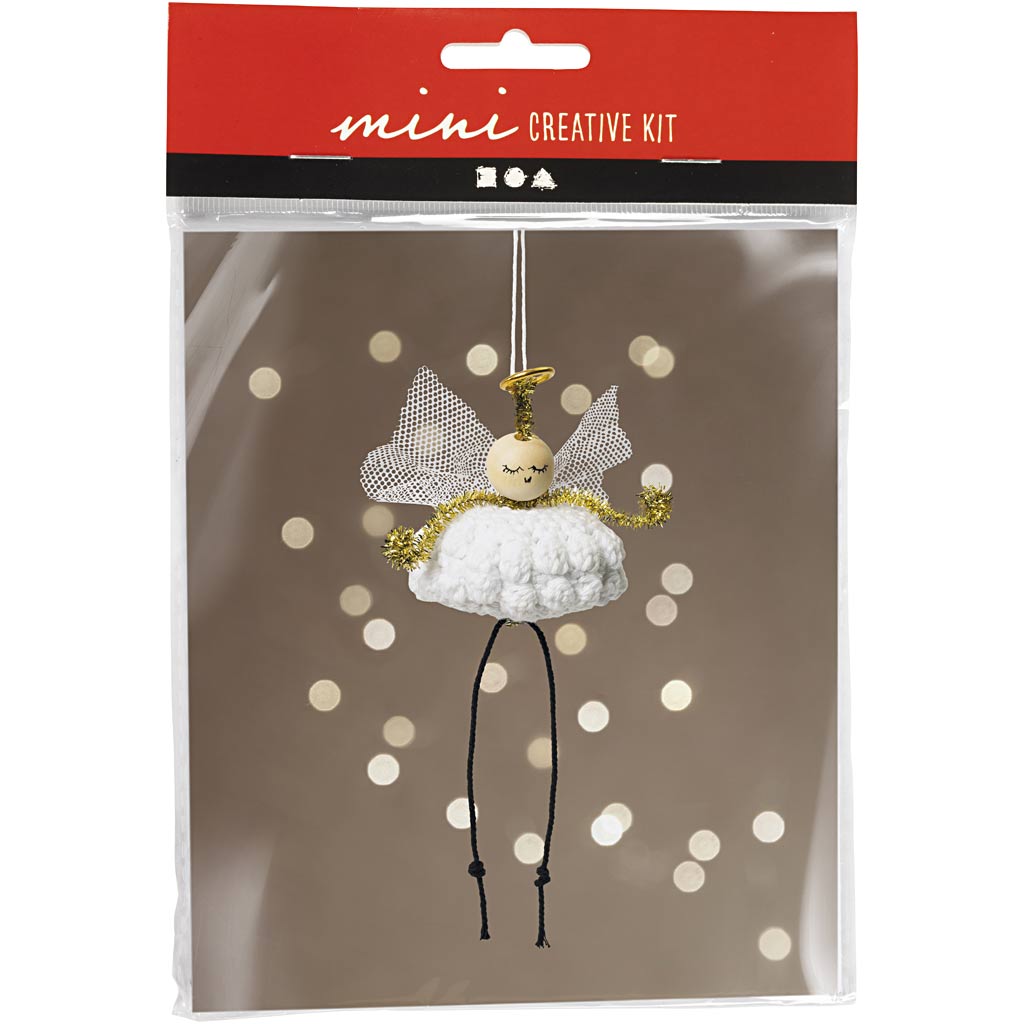 Creativ company mini hobbyset haken, engel:, 1 doos