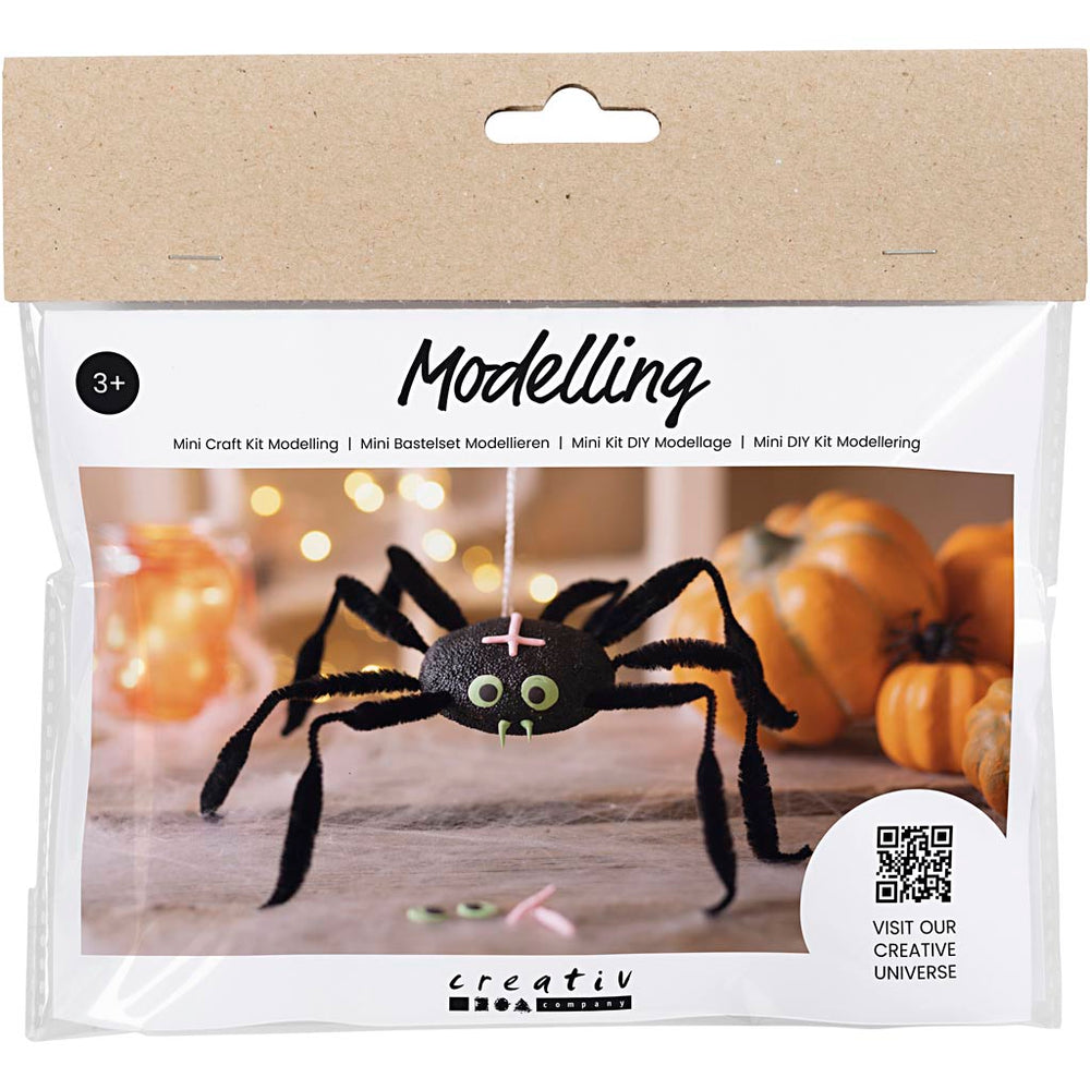 Creativ company mini hobbyset boetseren, spin, 1 doos