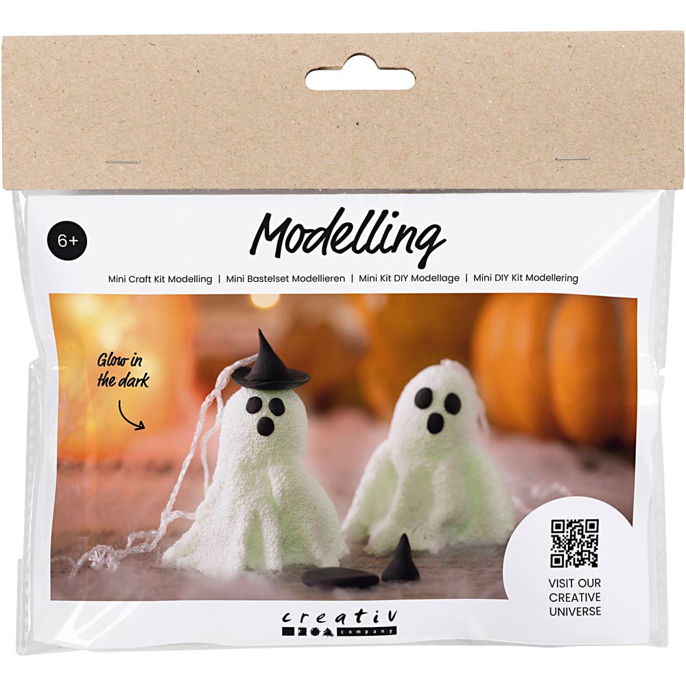 Creativ company mini hobbyset boetseren, spookje, 1 doos
