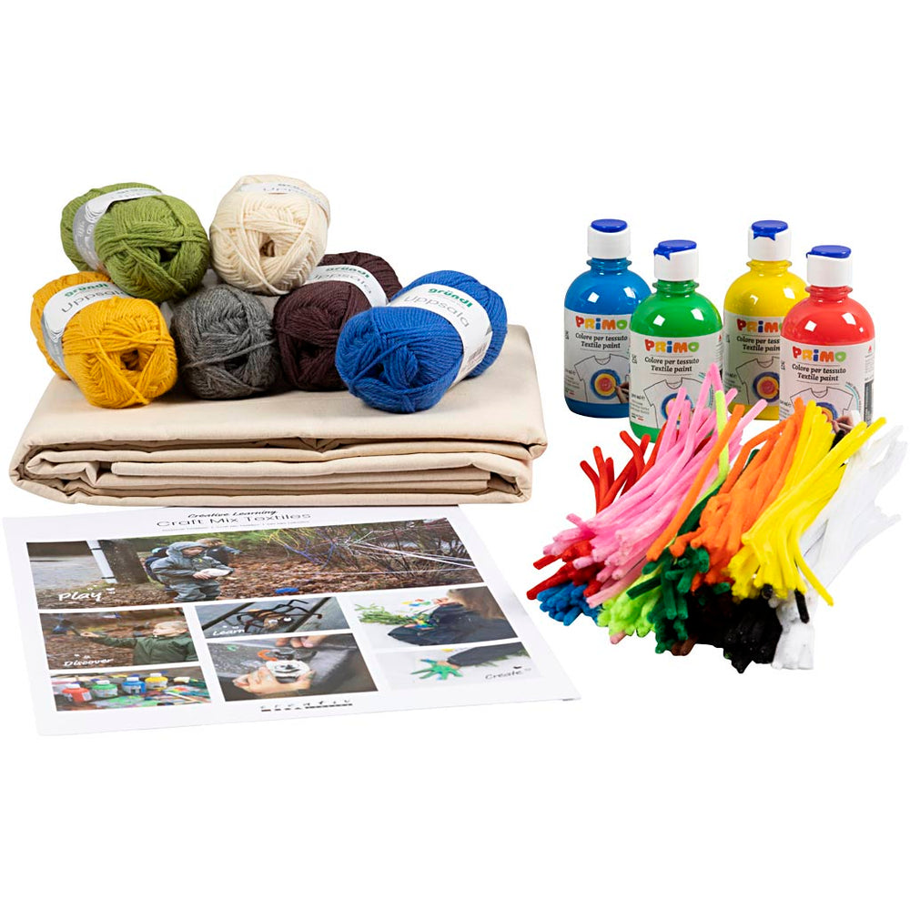 Creativ company groepsset textiel, 1 doos