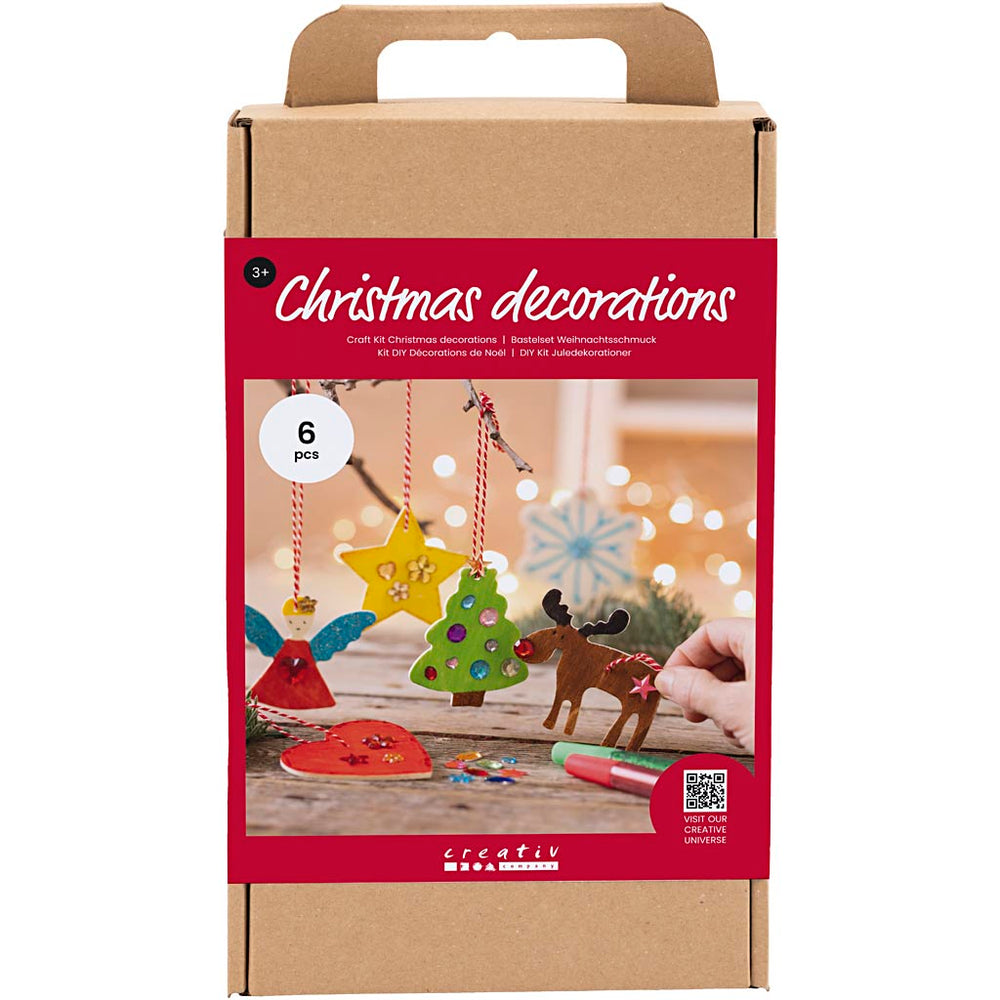 Creativ company hobbyset kerstdecoratie, kleuren, 1 doos