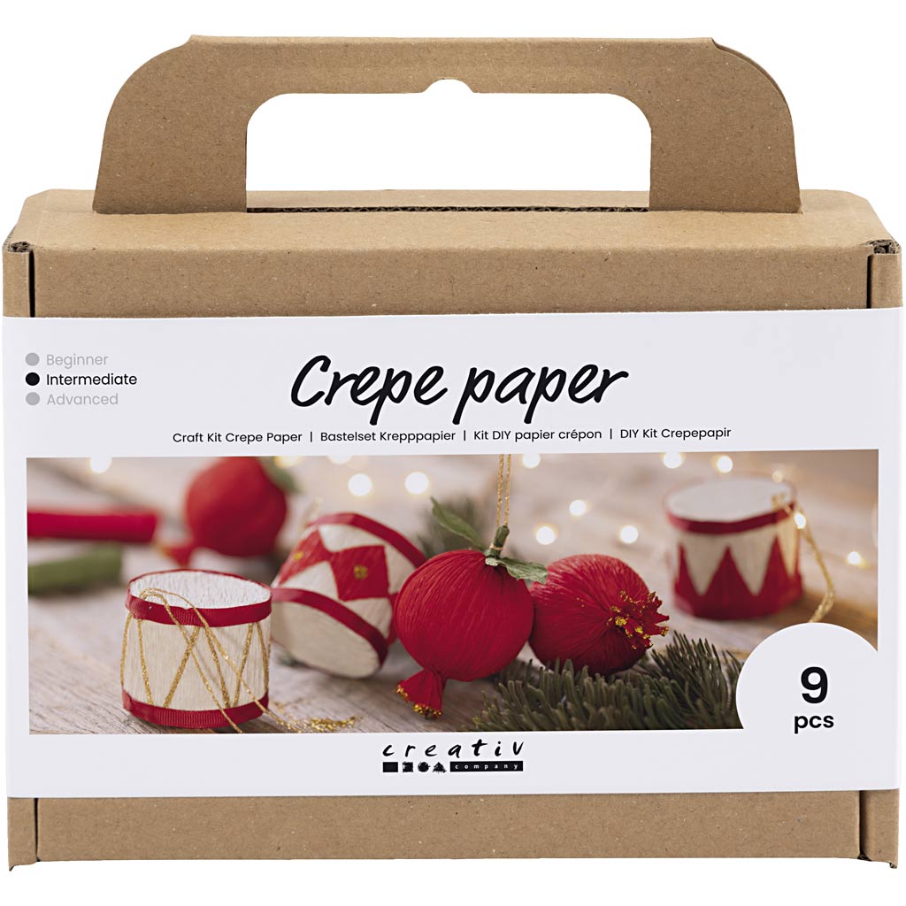 Creativ company hobbyset crêpepapier, 1 doos