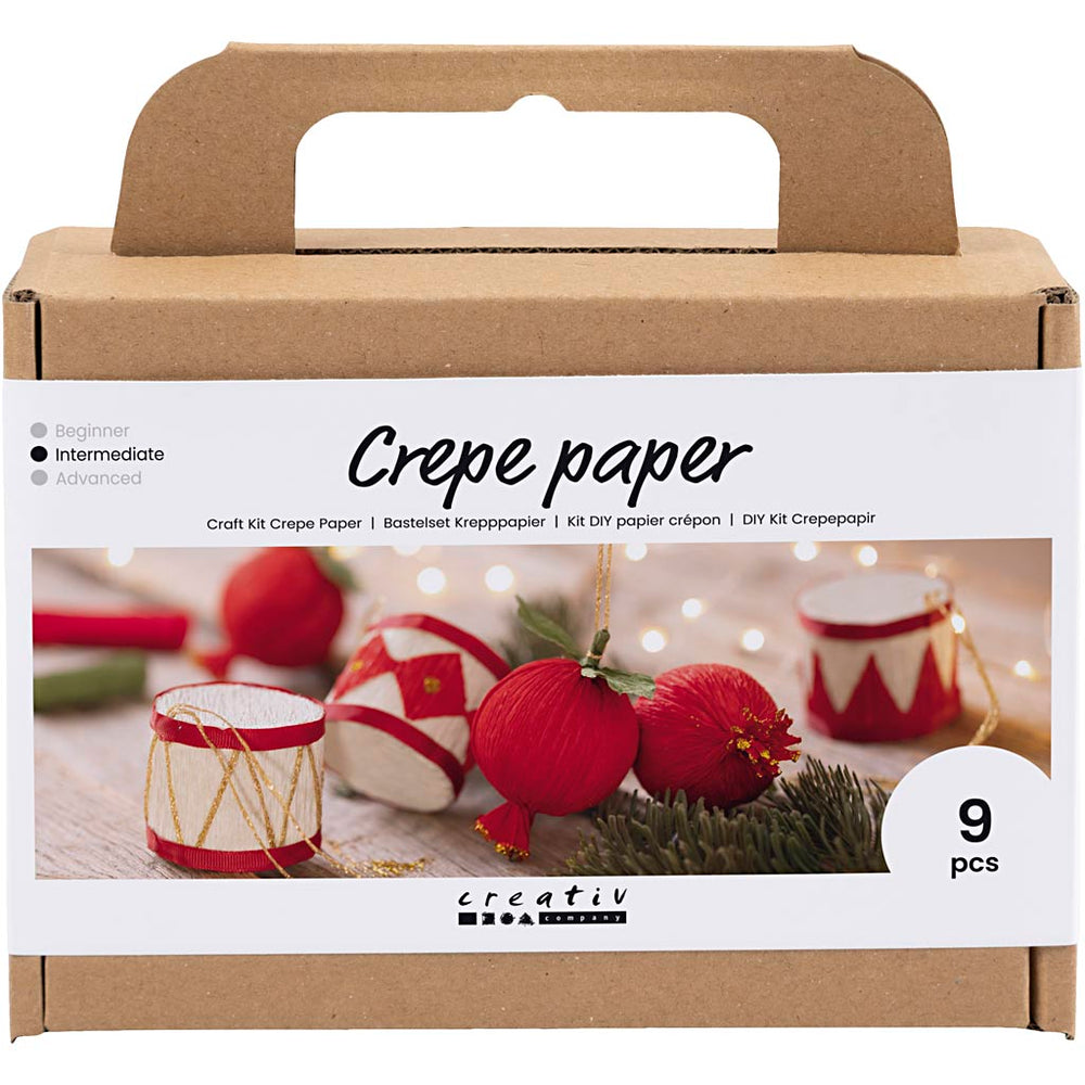 Creativ company hobbyset crêpepapier, 1 doos