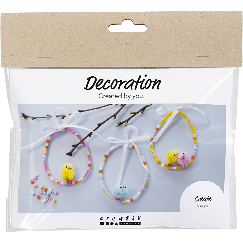 Creativ company mini hobbyset decoratie, diverse kleuren, 1 doos