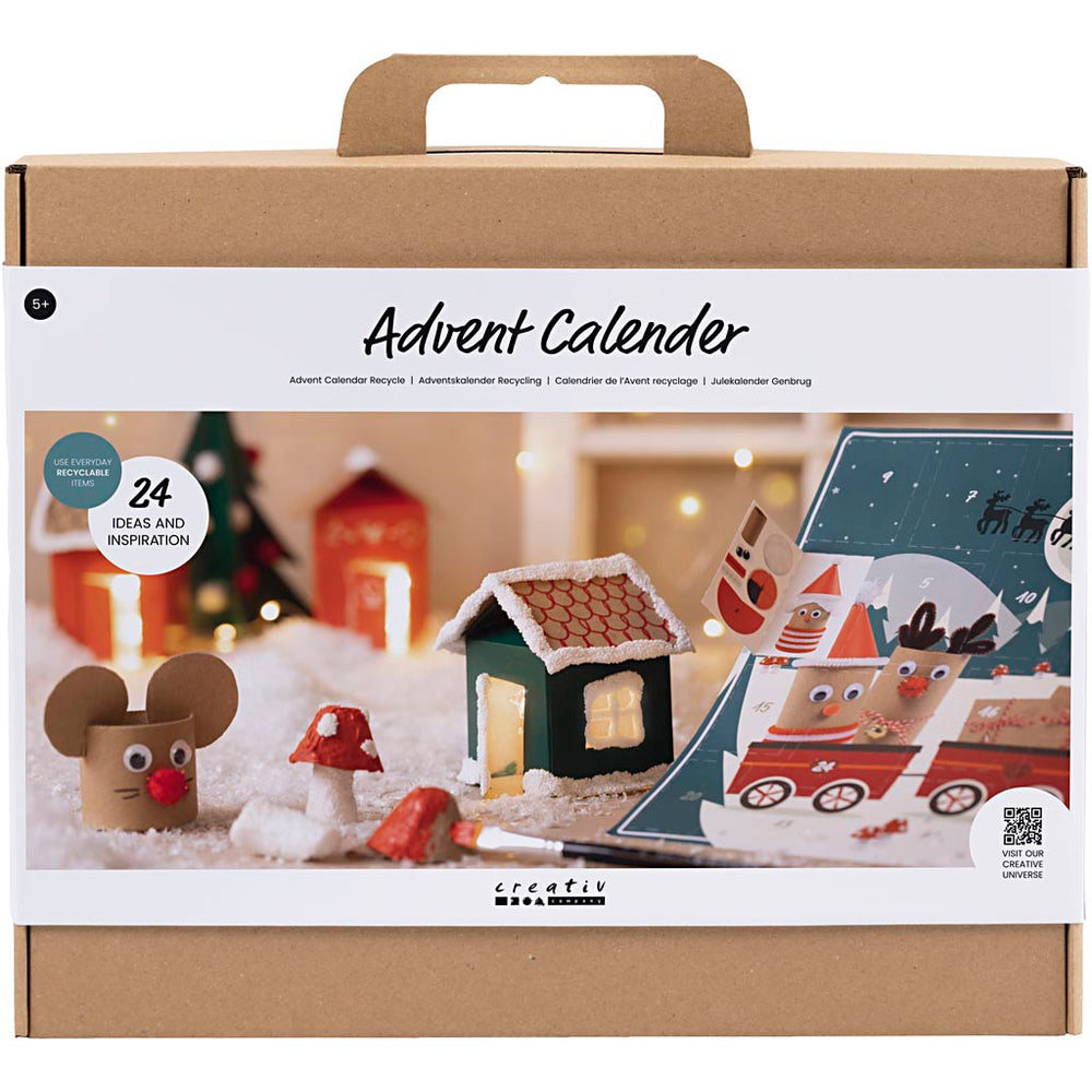 Creativ company adventskalender recycling, 1 doos
