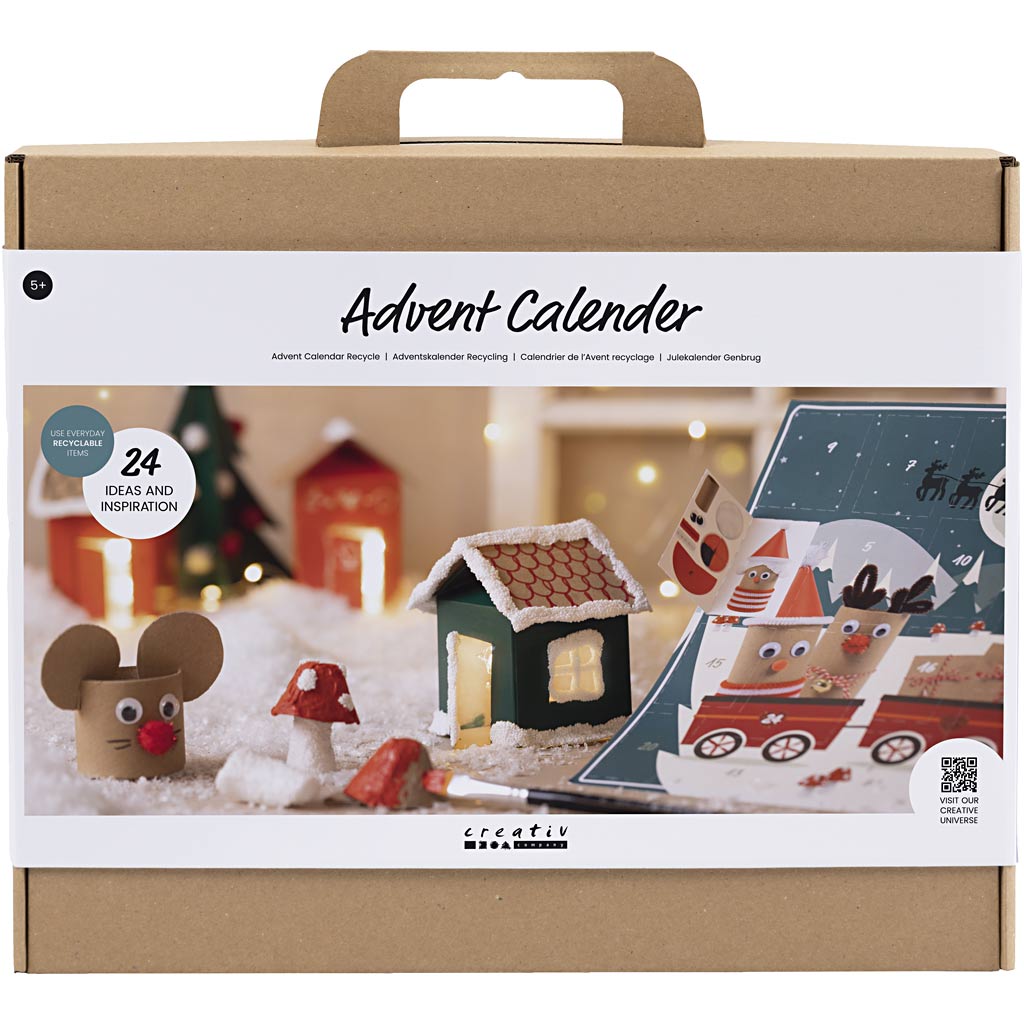 Creativ company adventskalender recycling, 1 doos