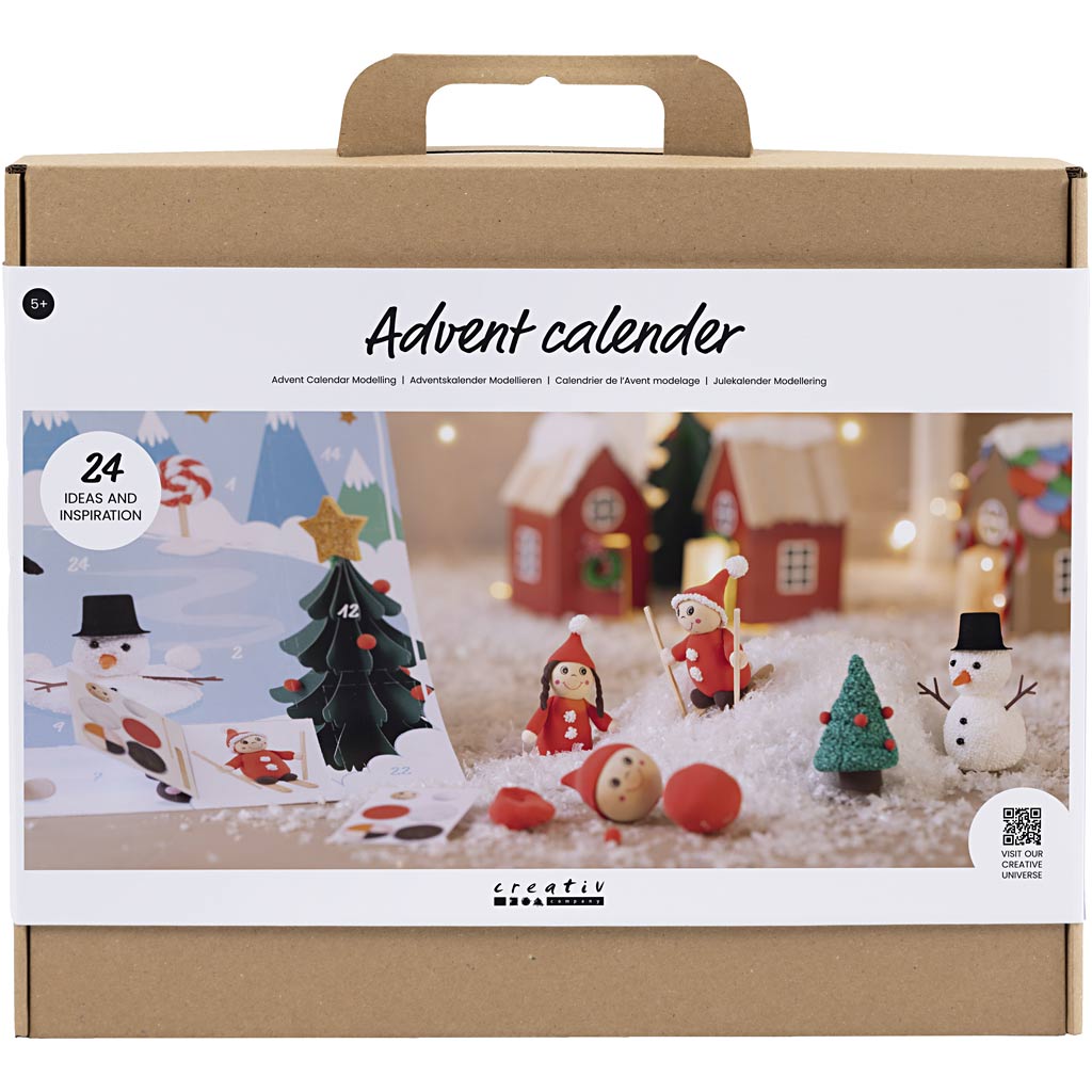 Creativ company advent calendar modeling, 1 box