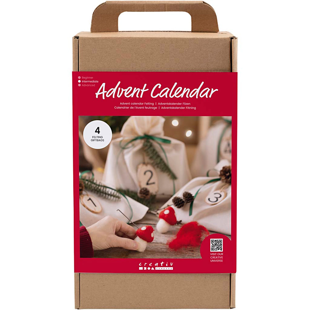 Creativ company adventskalender vilt, 1 doos