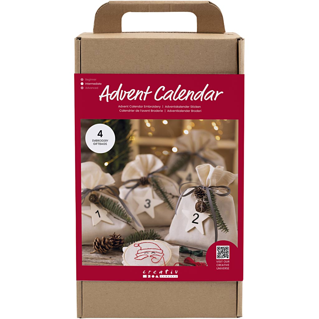Creativ company adventskalender borduren, 1 doos