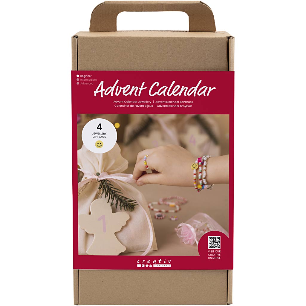Creativ company adventskalender sieraden, sieraden, 1 doos