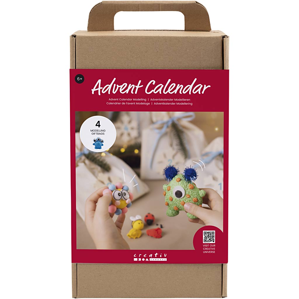 Creativ company advent calendar modeling, 1 box