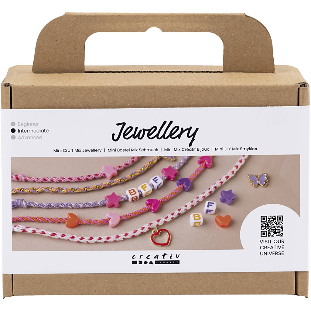 Creativ company mini creative box jewelry, friendship jewelry, 1 box