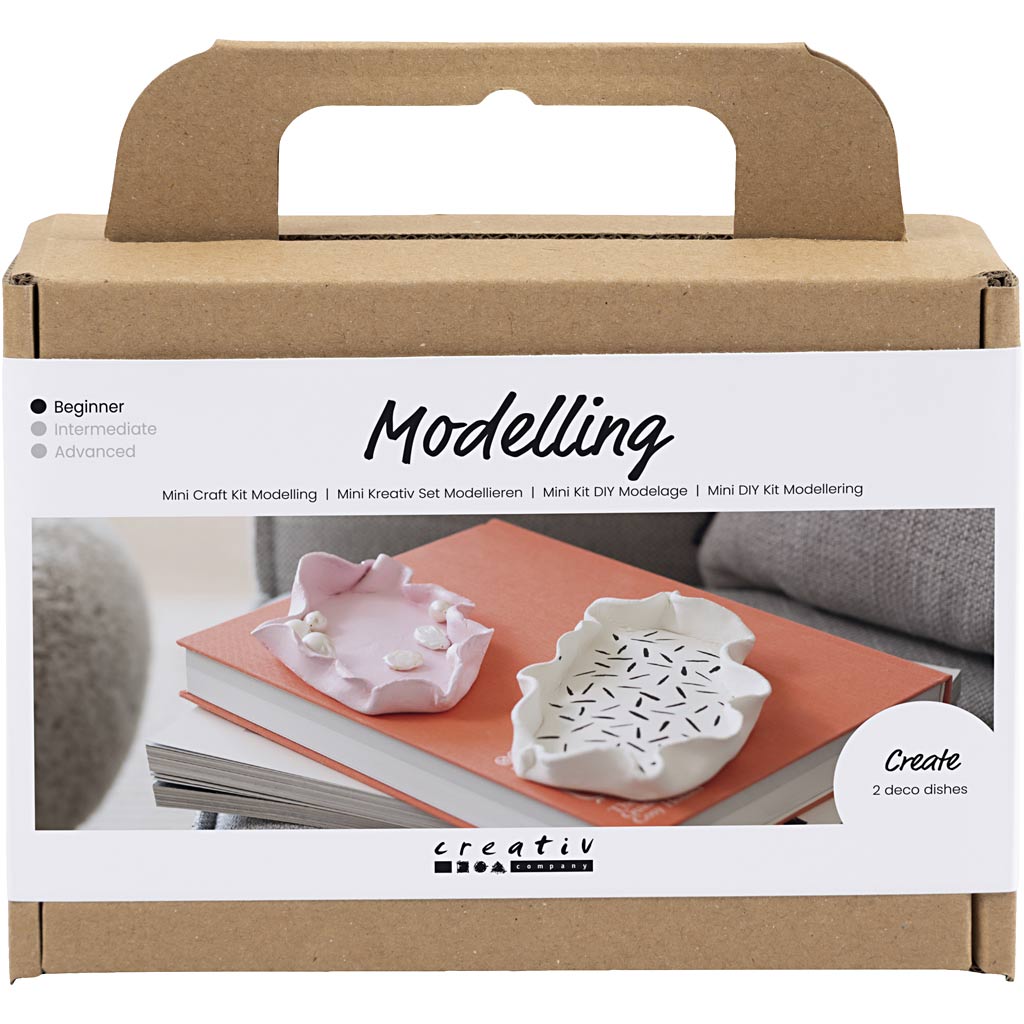 Creativ company mini hobby set sculpting, bowls, 1 box