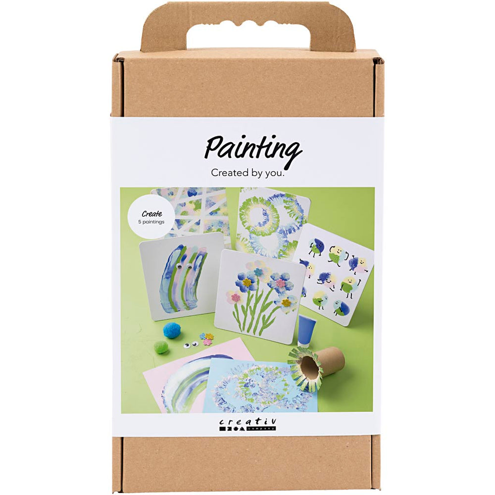 Creativ company hobby set painting, various colors, 1 box