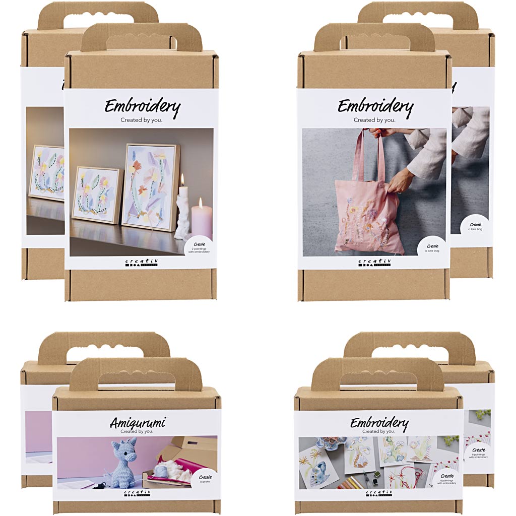Creativ company introductory package, yarn, 8 box 1 box