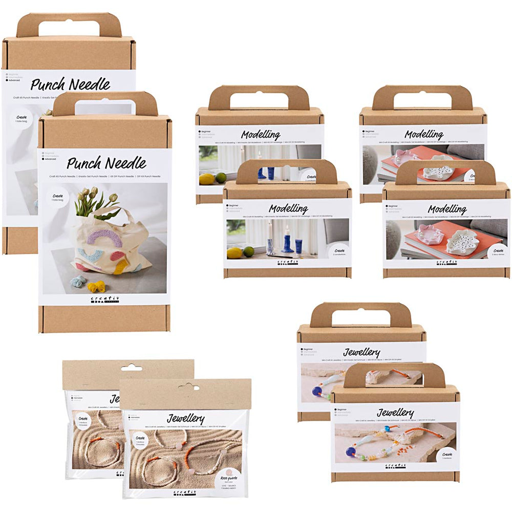 Creativ company introductory package, summer projects for adults, 10 boxes 1 box