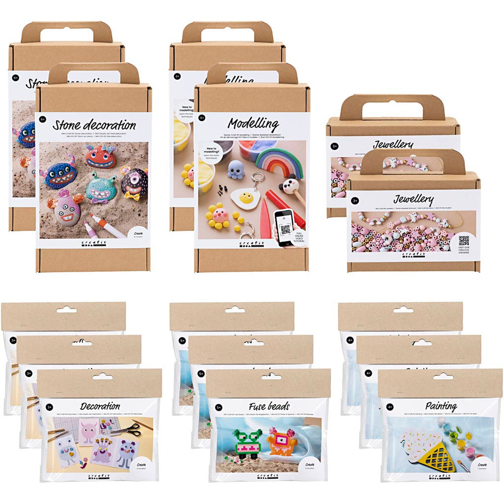 Creativ company introductory package, summer projects for children, 15 box 1 box