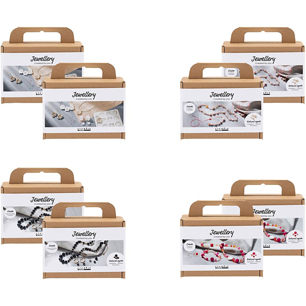 Creativ company introductory package, jewelry, 8 boxes 1 box