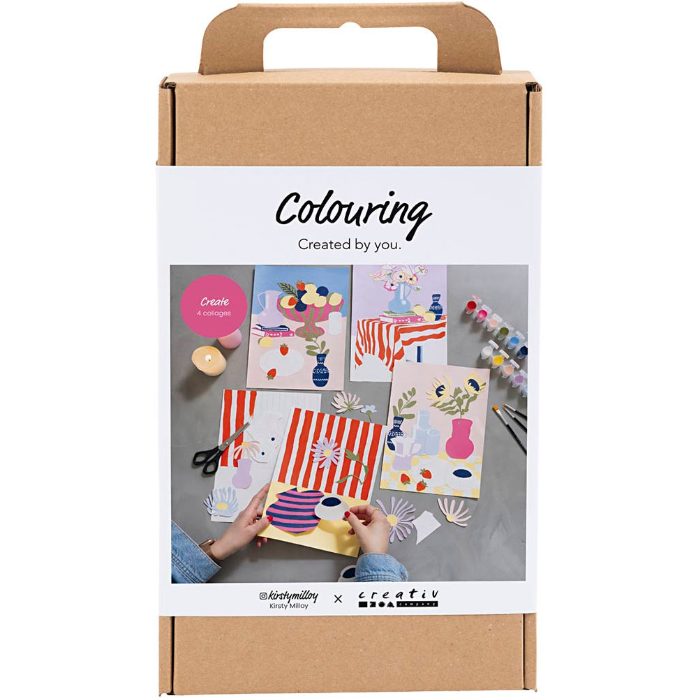 Creativ company hobby set coloring, collage, 1 box