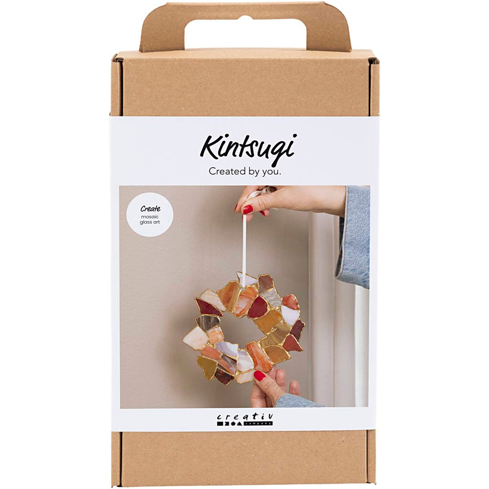 Creativ company hobby set kintsugi, hanging decorations, various colors, 1 box