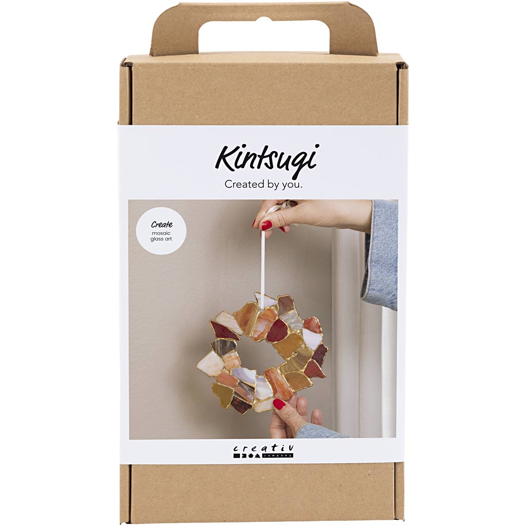 Creativ company hobbyset kintsugi, hangende decoraties, diverse kleuren, 1 doos