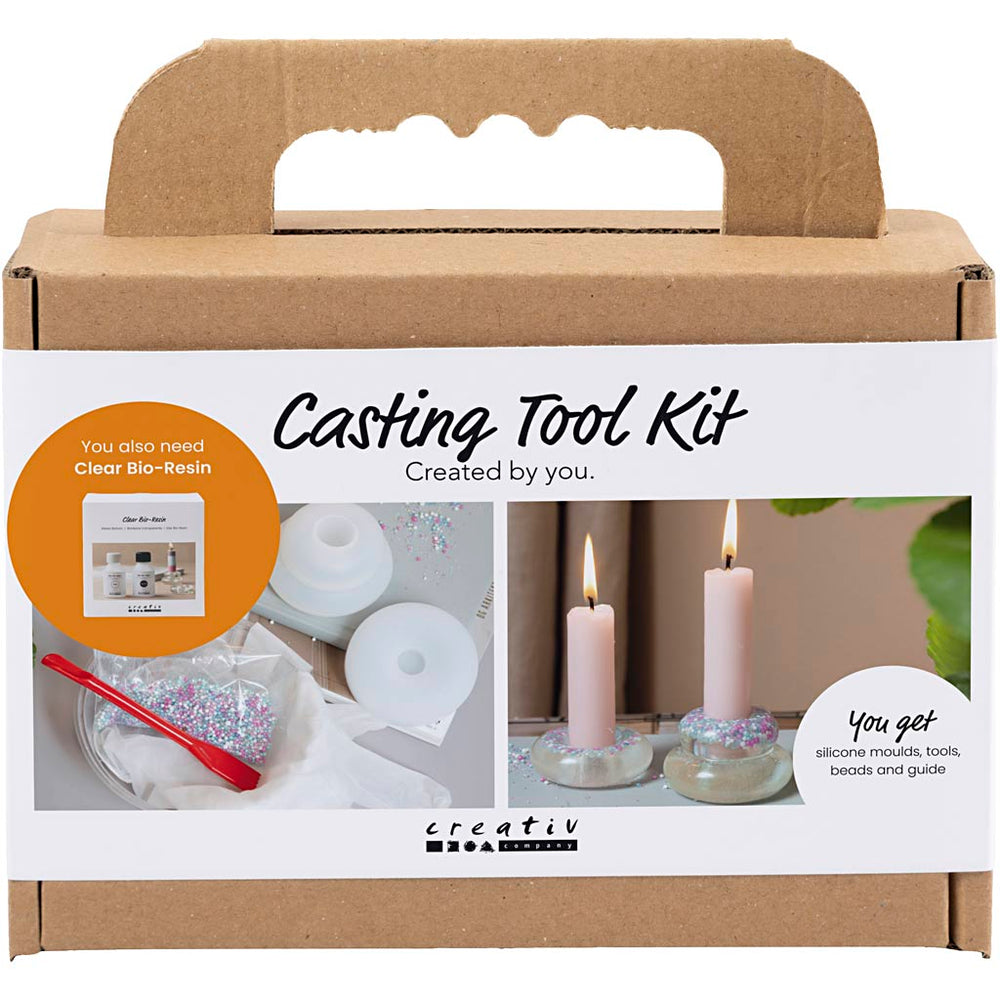 Creativ company casting tool set, transparent gloss, 1 box