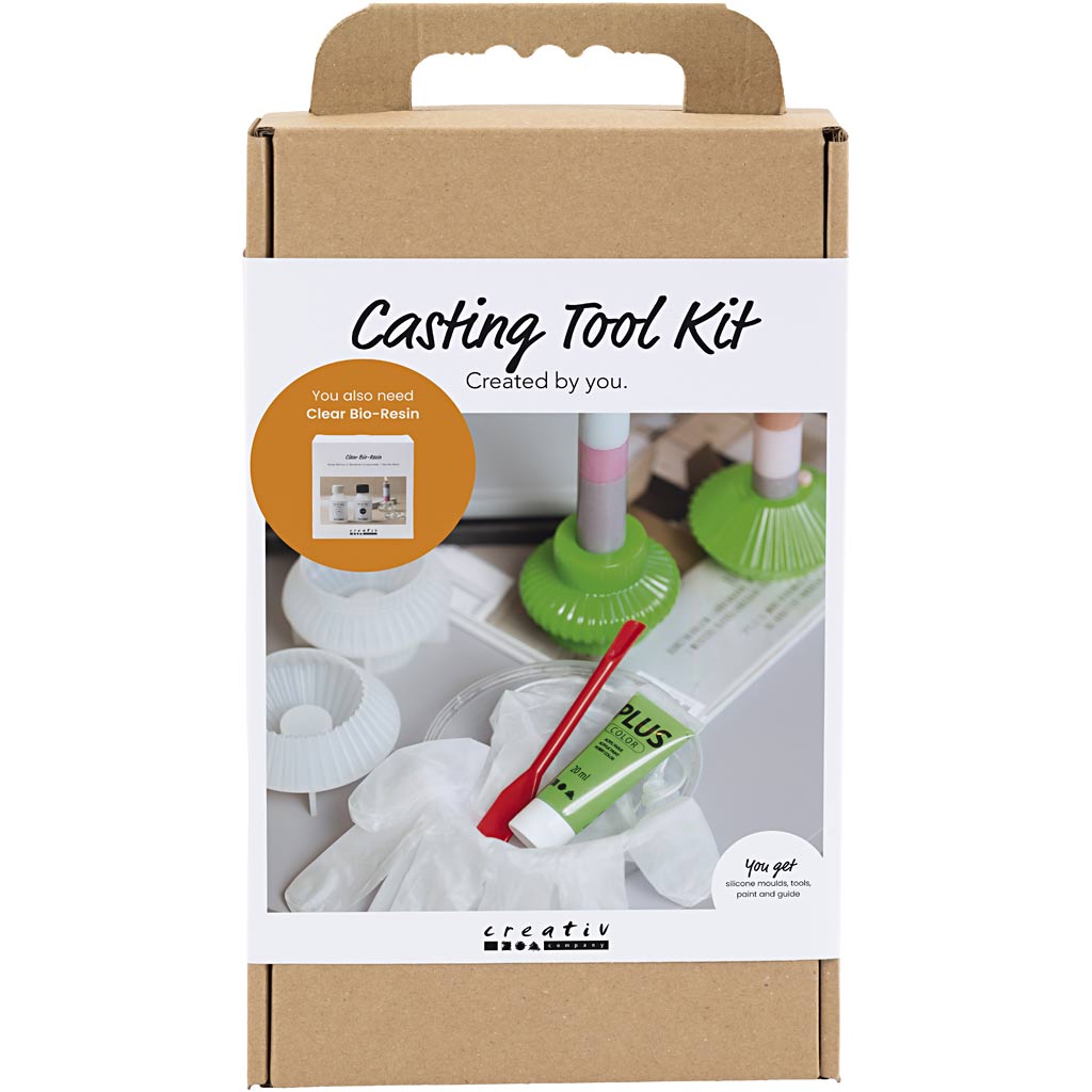 Creativ company casting tool set, light green, 1 box