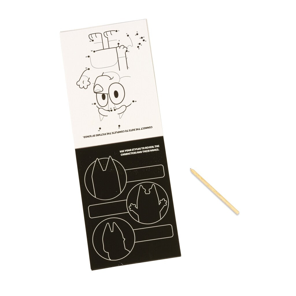 Bluey Scratch Pad with Games