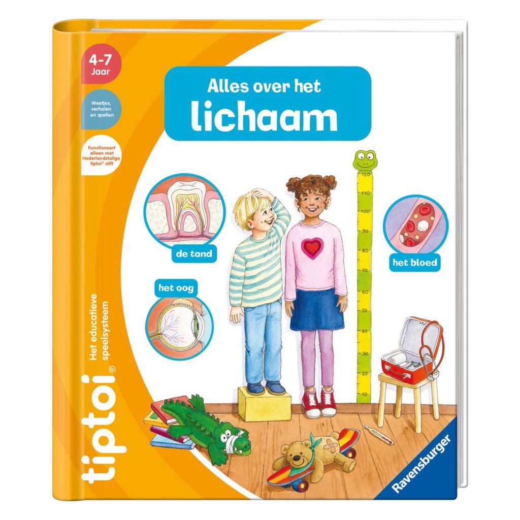 Ravensburger tiptoi boek alles over het lichaam