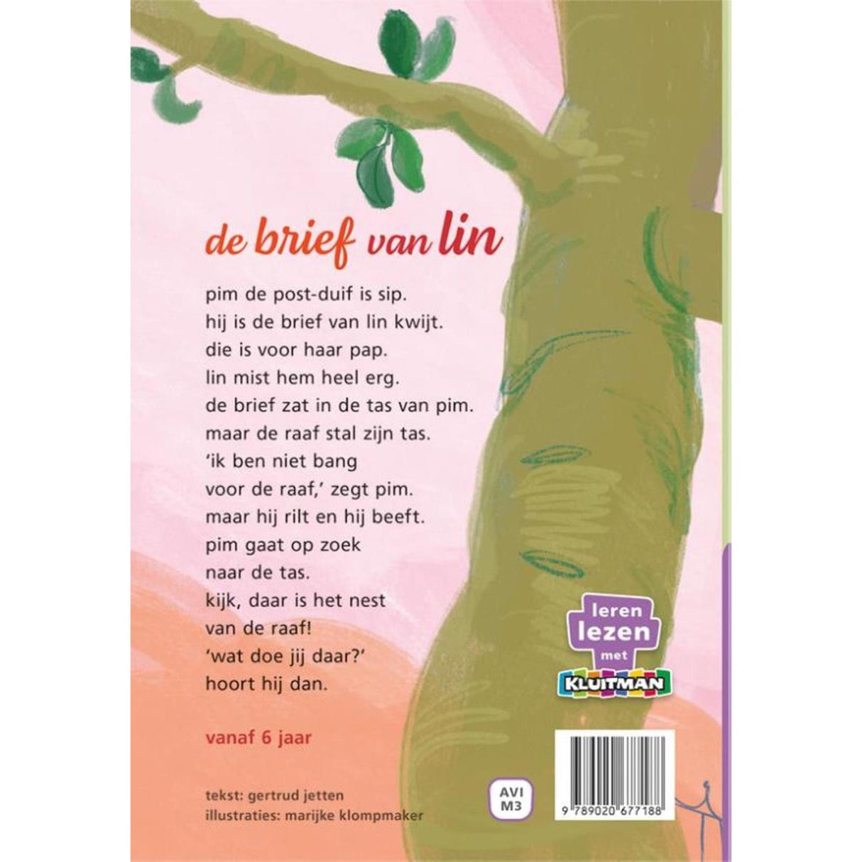 Kluitman pim de postduif. de brief van lin avi m3