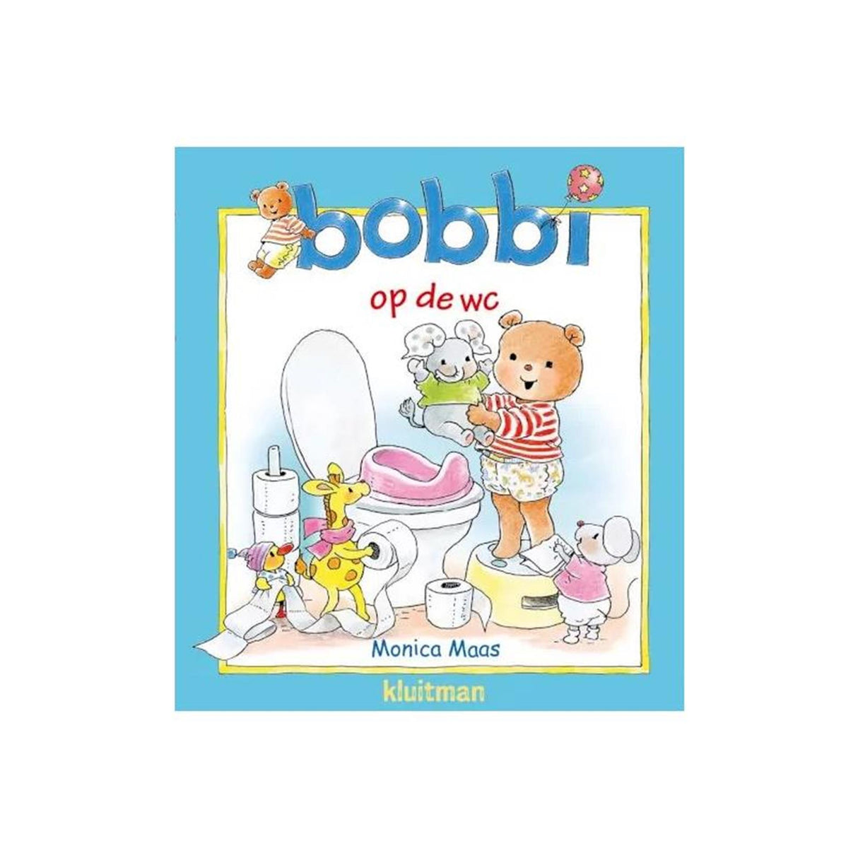 Kluitman bobbi op de wc