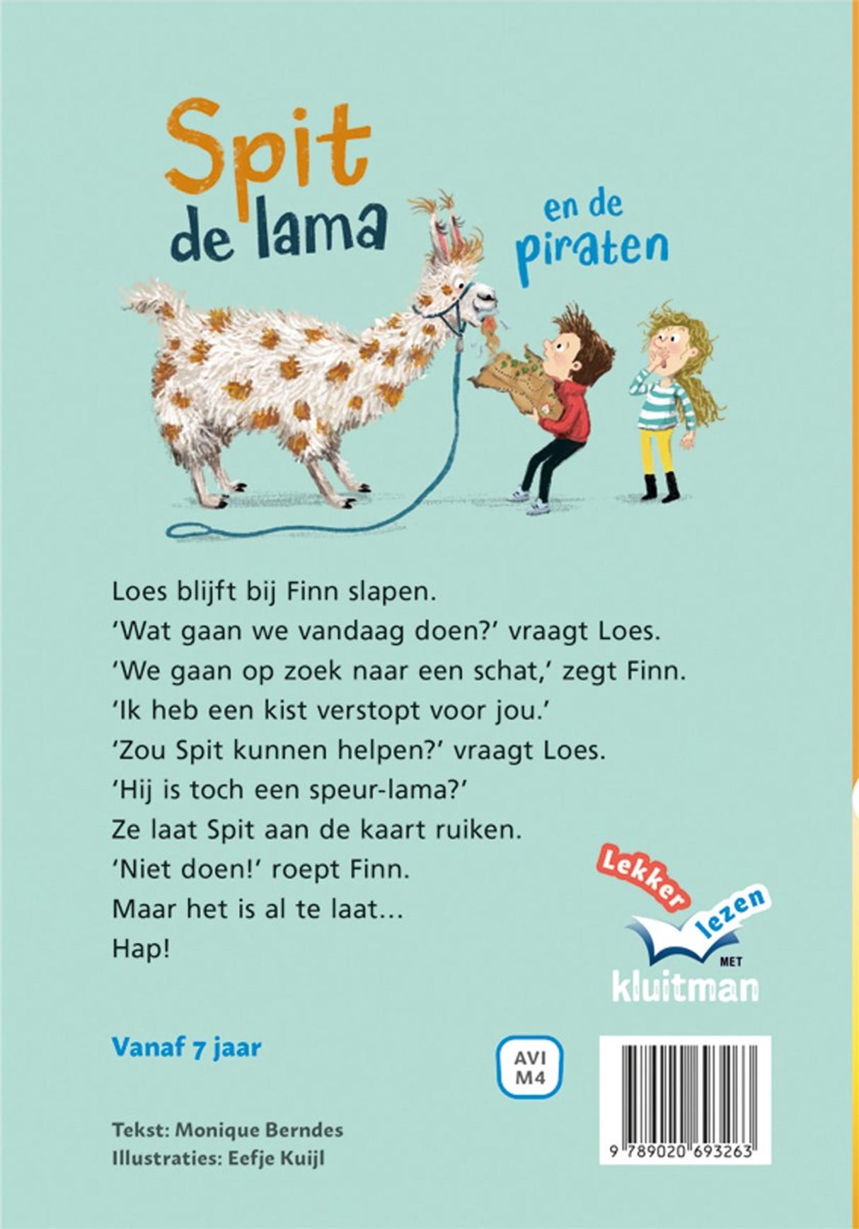 Kluitman spit de lama en de piraten