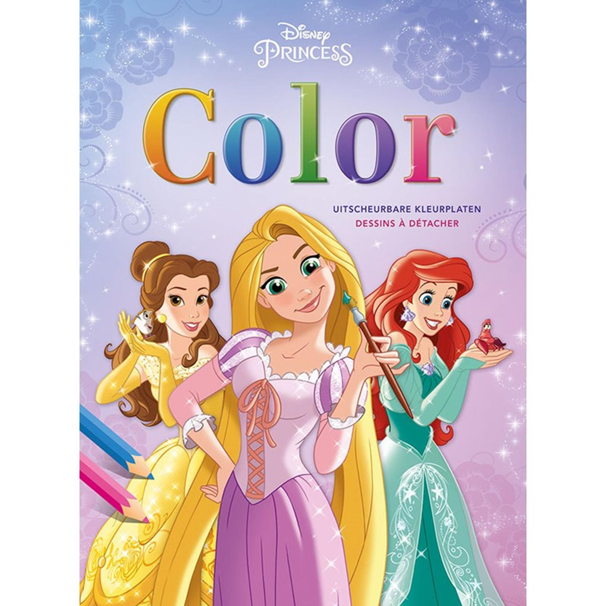 Deltas disney color princess kleurplaten