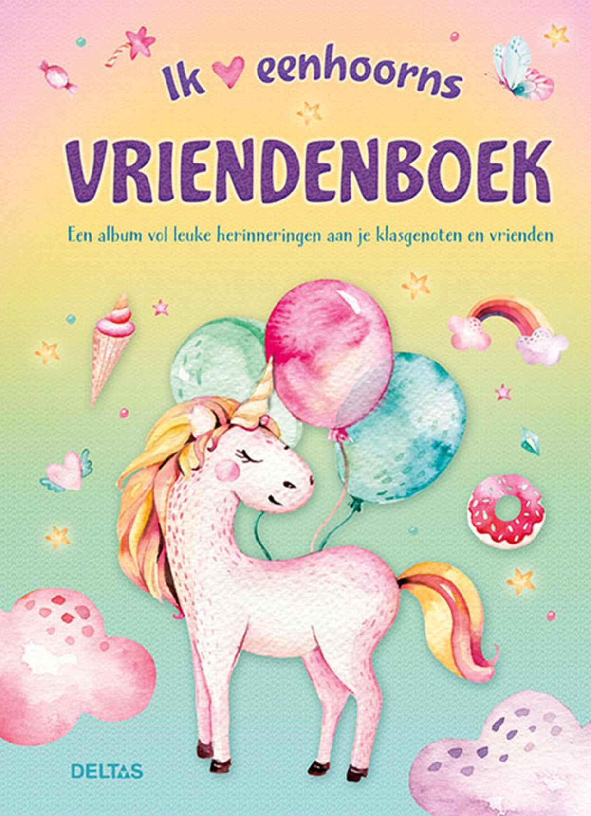 Delta's unicorn friends book