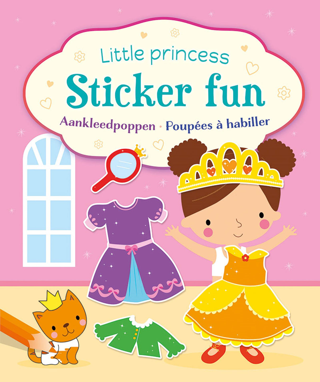 Deltas little princess sticker fun - dress up dolls sticker book