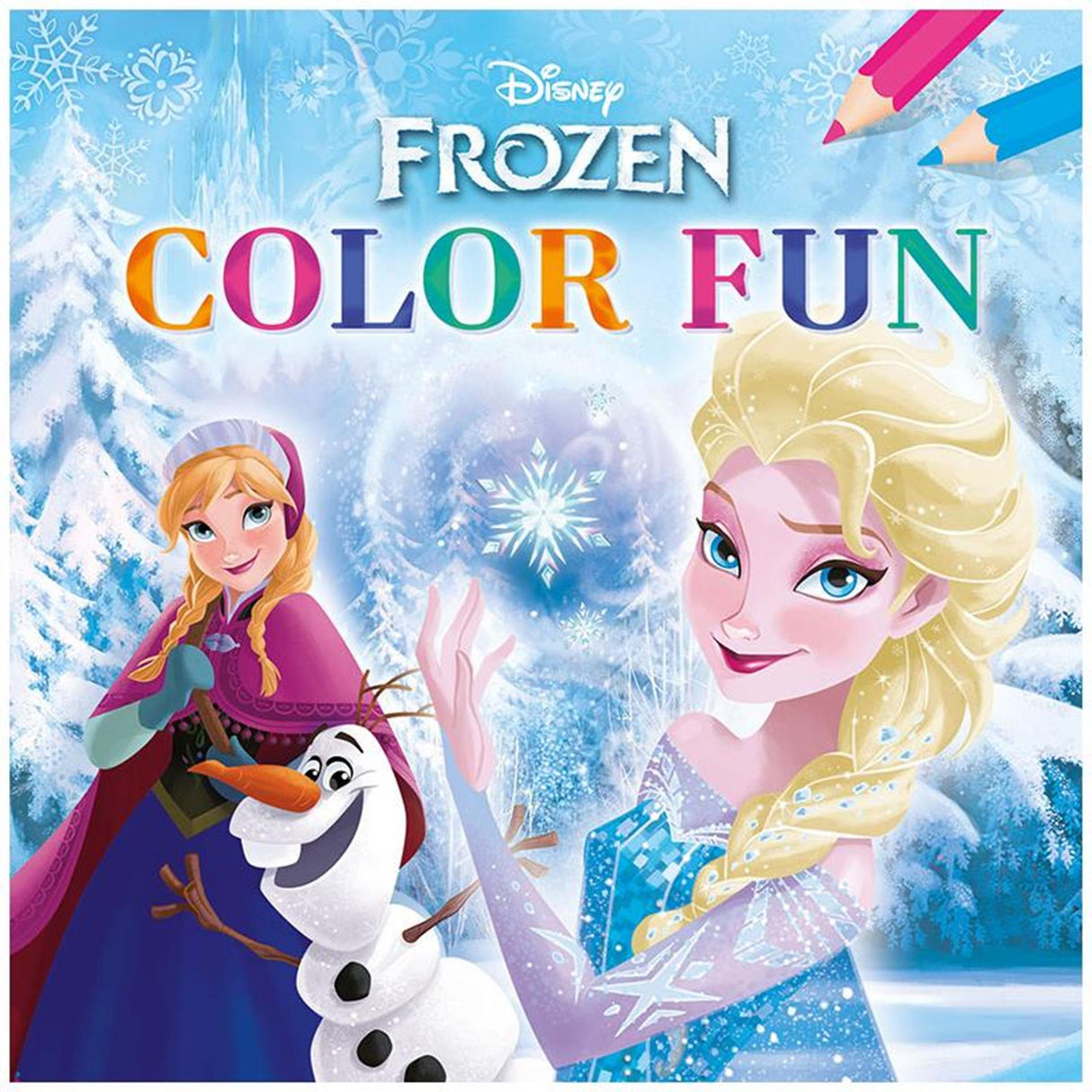 Deltas disney color fun frozen