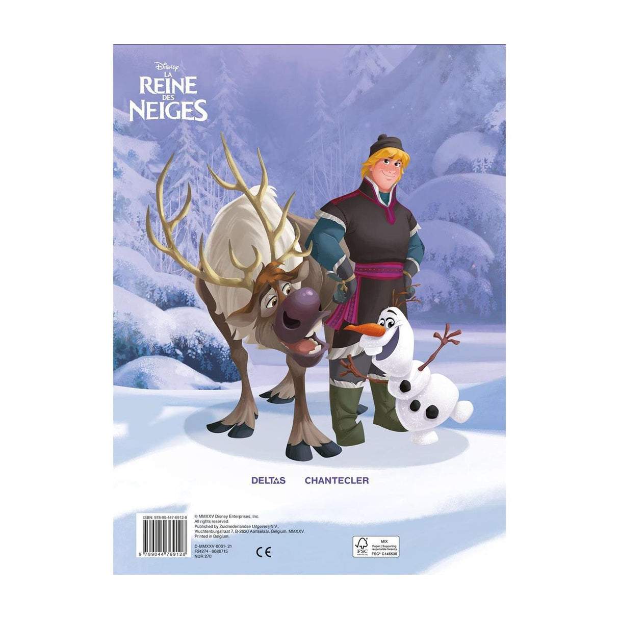 Deltas disney frozen color