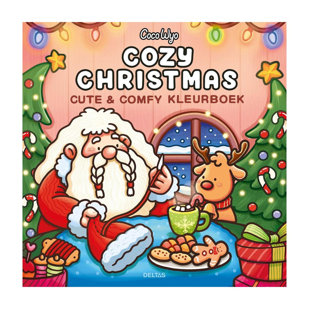 Deltas cozy christmas cute comfy kleurboek