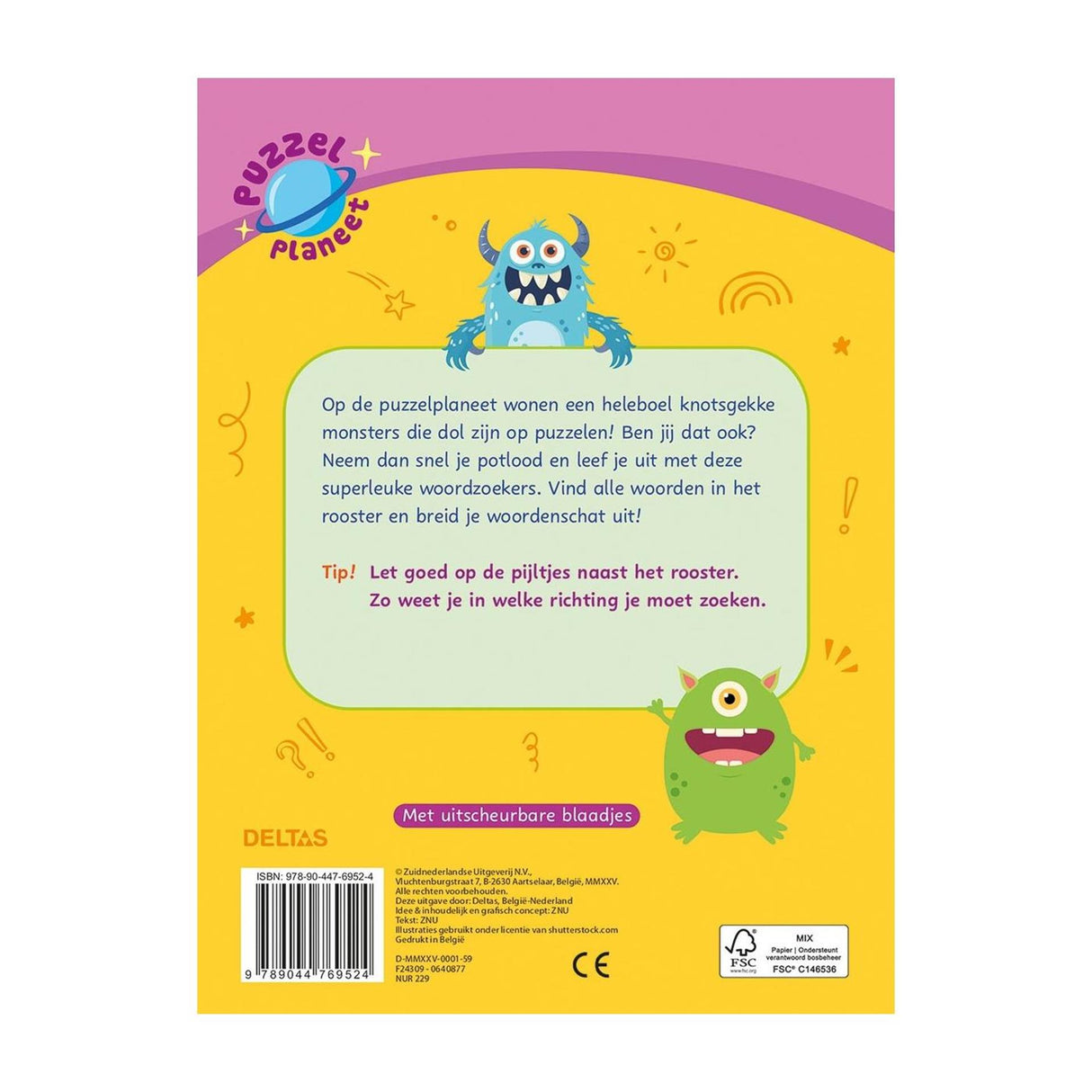 Deltas megacoole woordzoekers