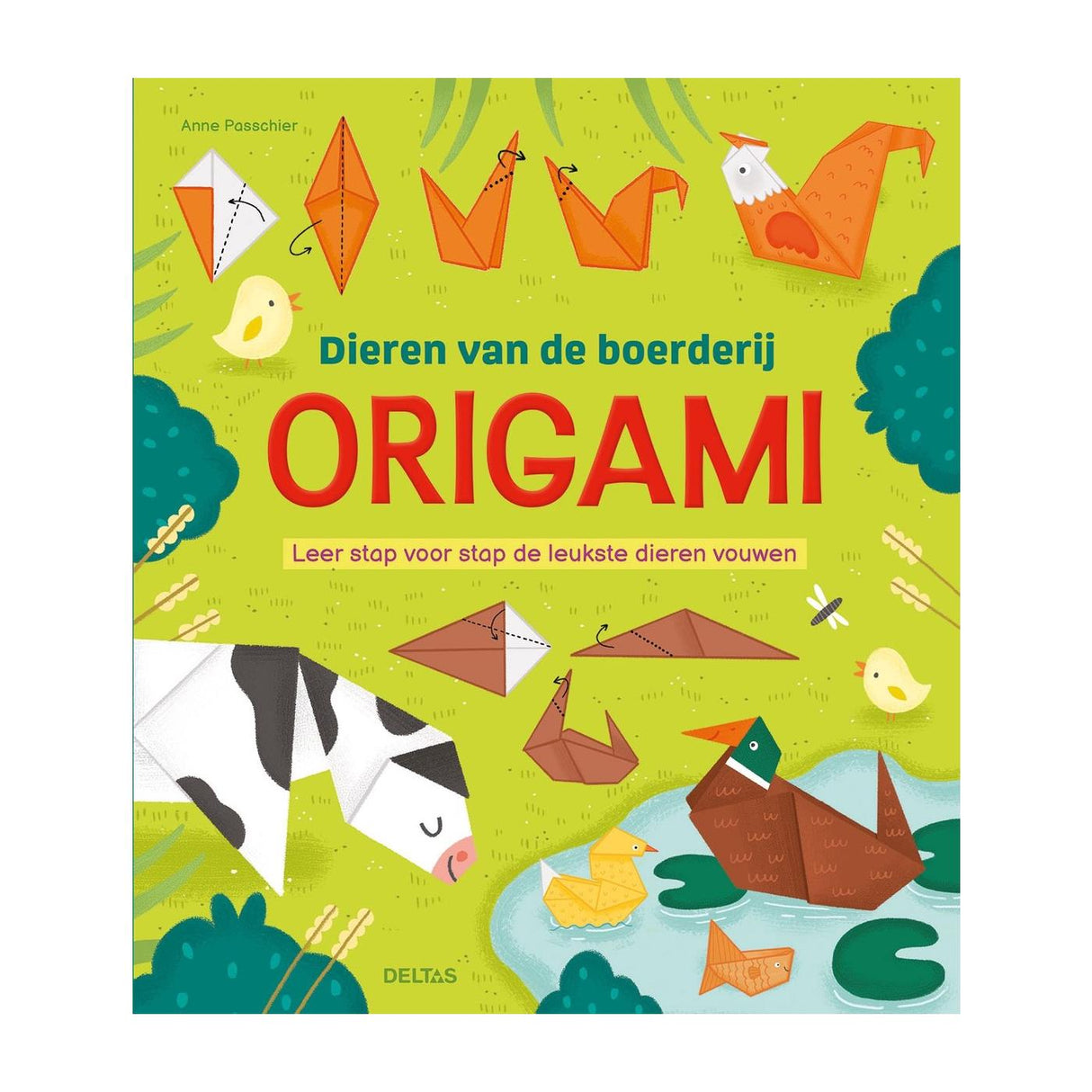 Deltas origami bondgårdsdjur