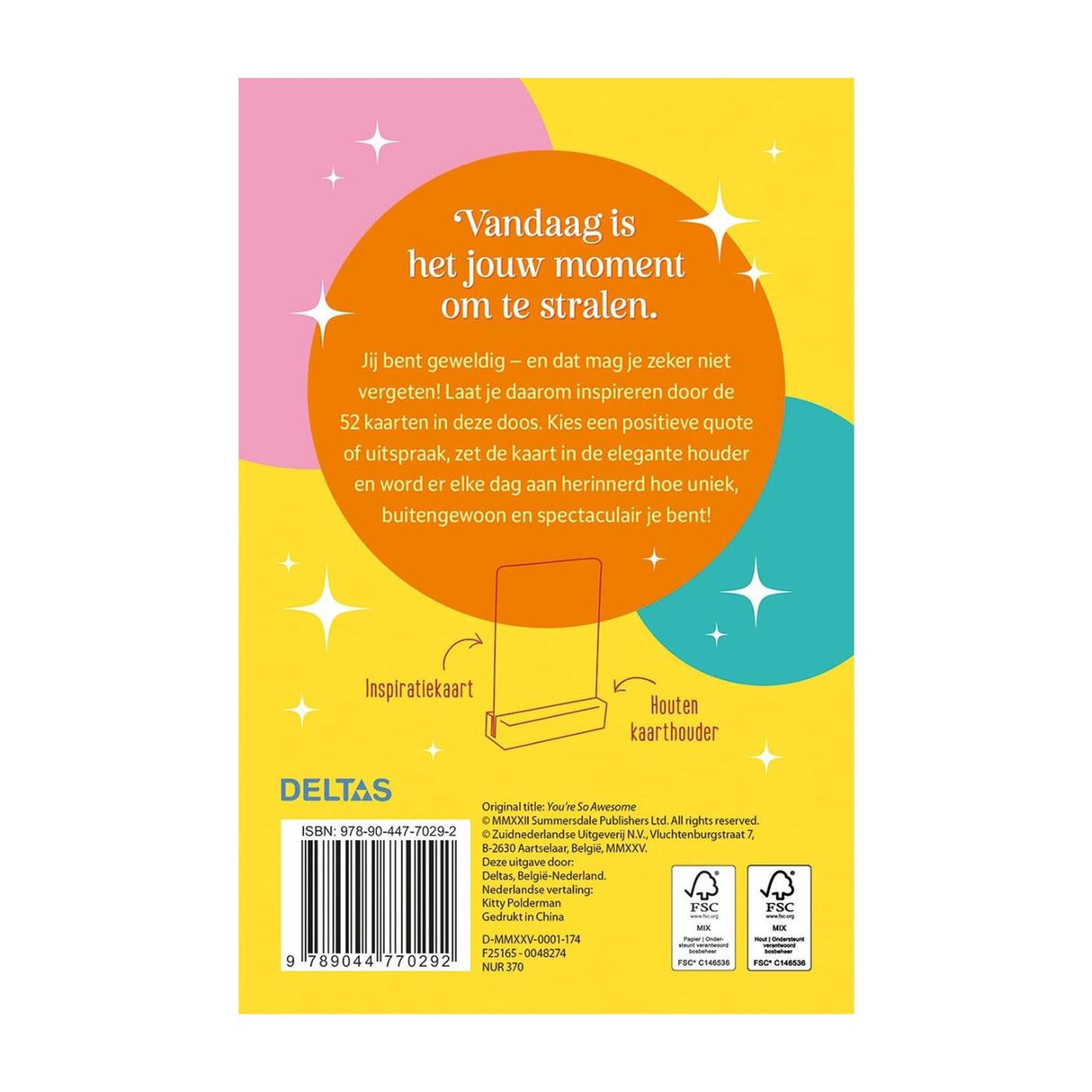 Deltas jij bent geweldig! 52 inspiratiekaarten