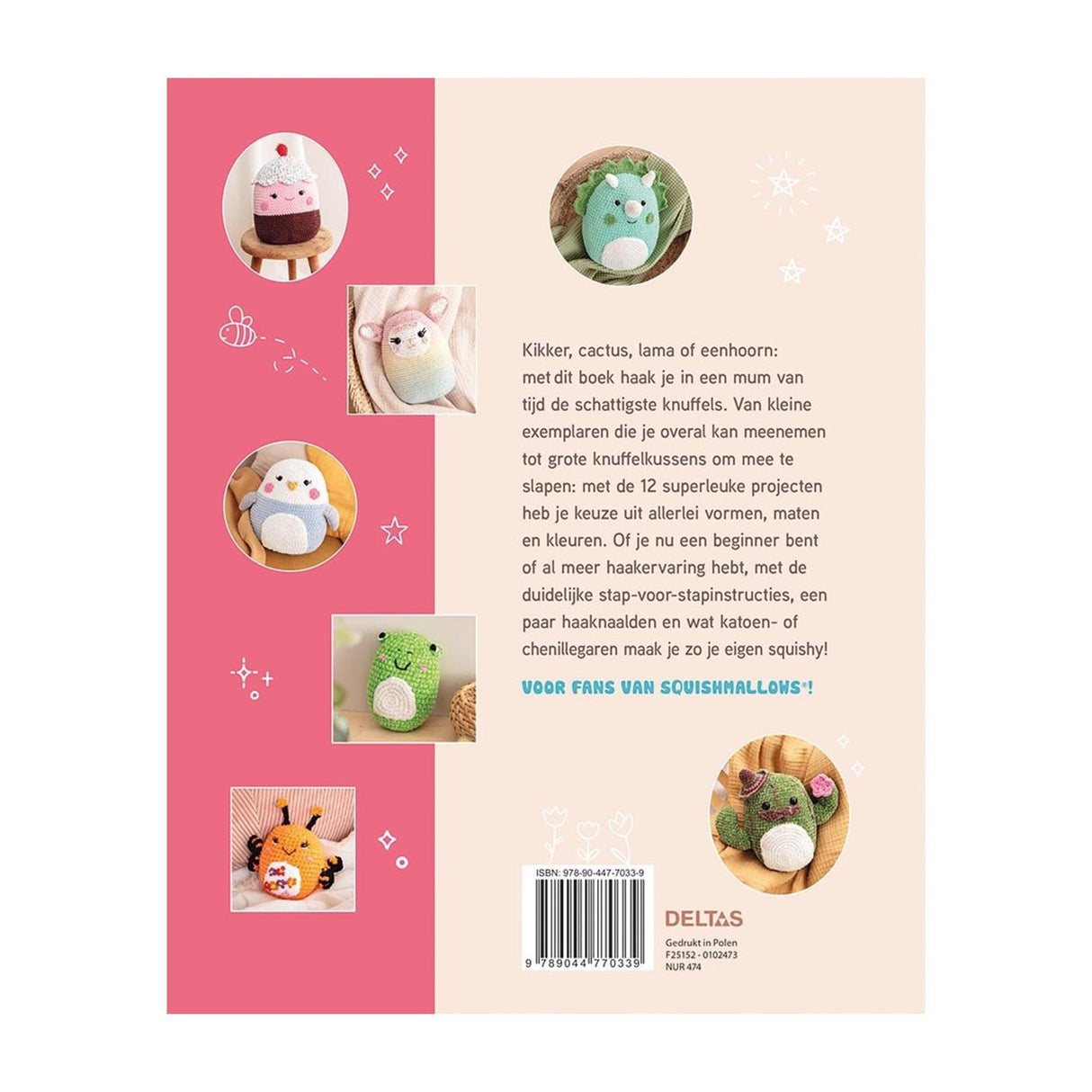 Deltas squishies zelfhaken