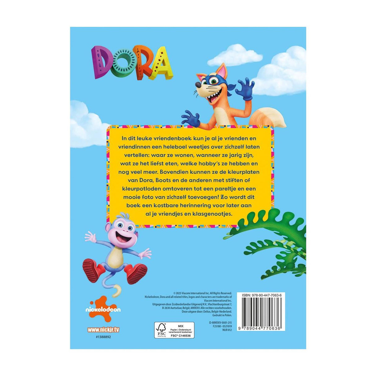 Deltas dora vriendenboek