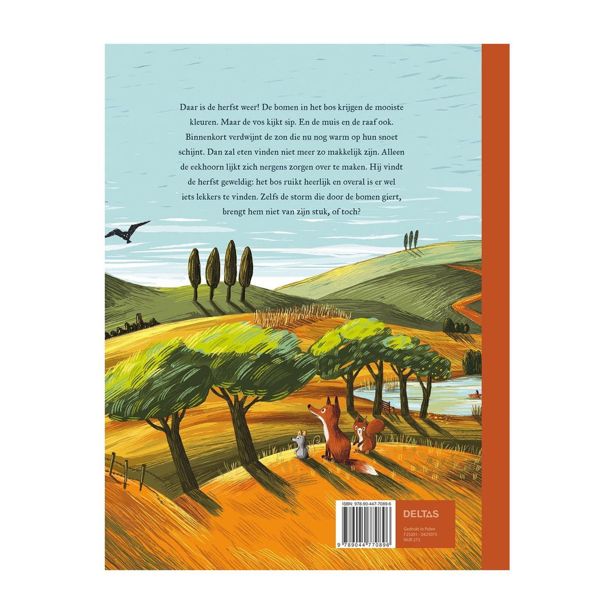 Deltas op een zonnige herfstdag