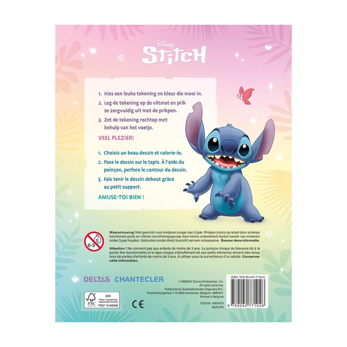 Deltas disney prikblok stitch
