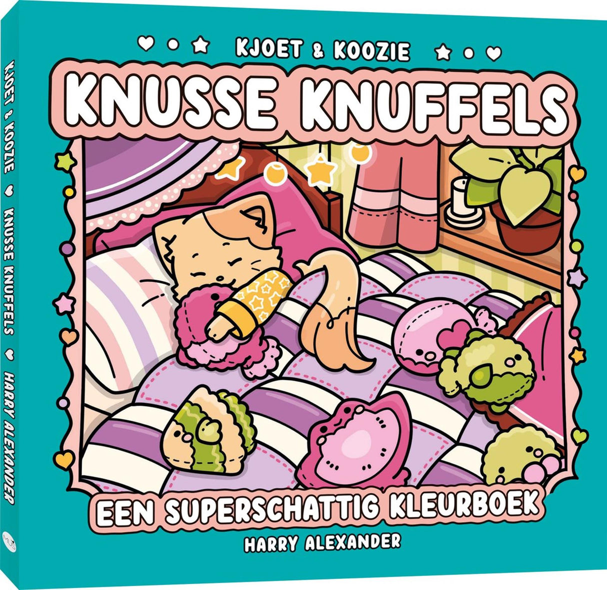 Kluitman kjoet koozie knusse knuffels kleurboek