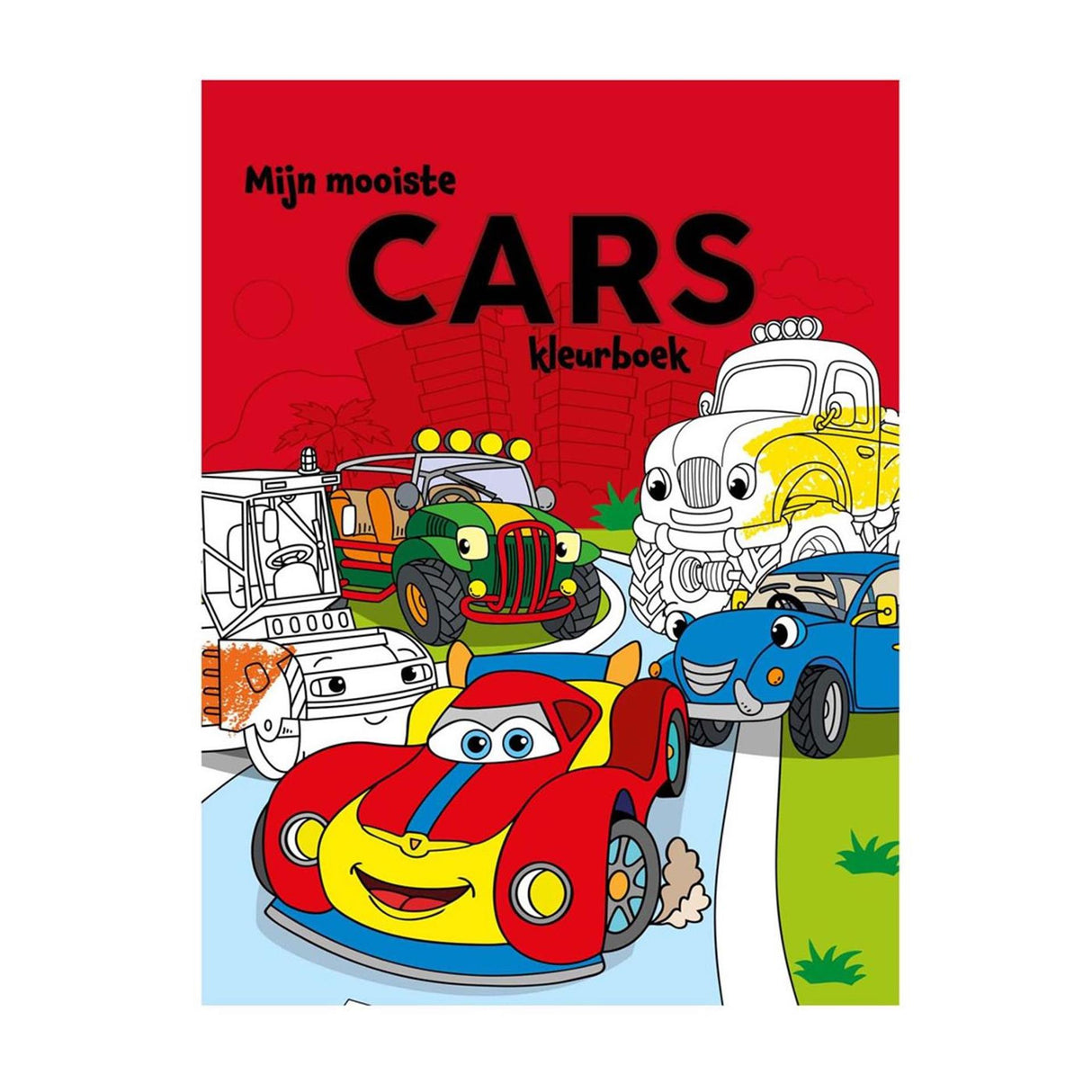 Mondikaarten my coloring book - cars