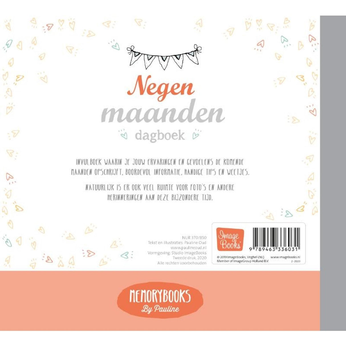 Imagebooks negen maanden dagboek by pauline