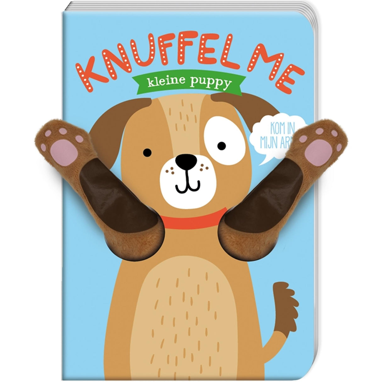 Imagebooks boekje knuffel me - kleine puppy